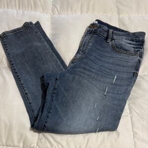 Studio Dark Blue Straight Leg Jeans